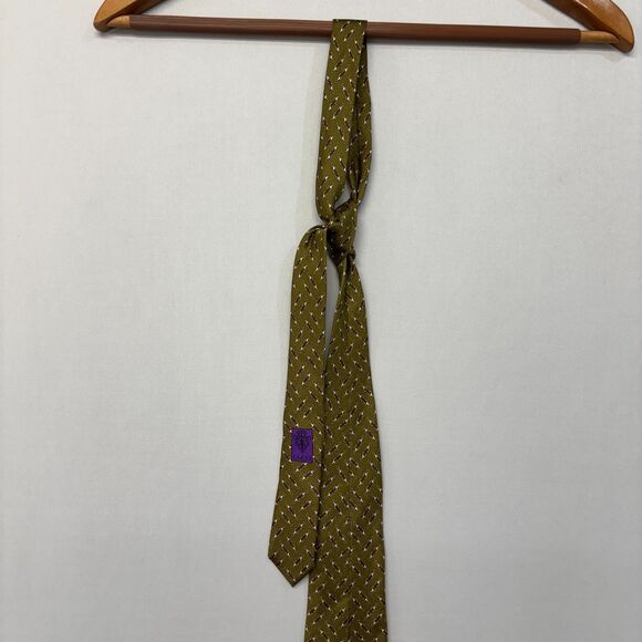 Gucci Men 100% Silk Necktie Tie Made in Italy D045 -18 - Picture 12 of 14